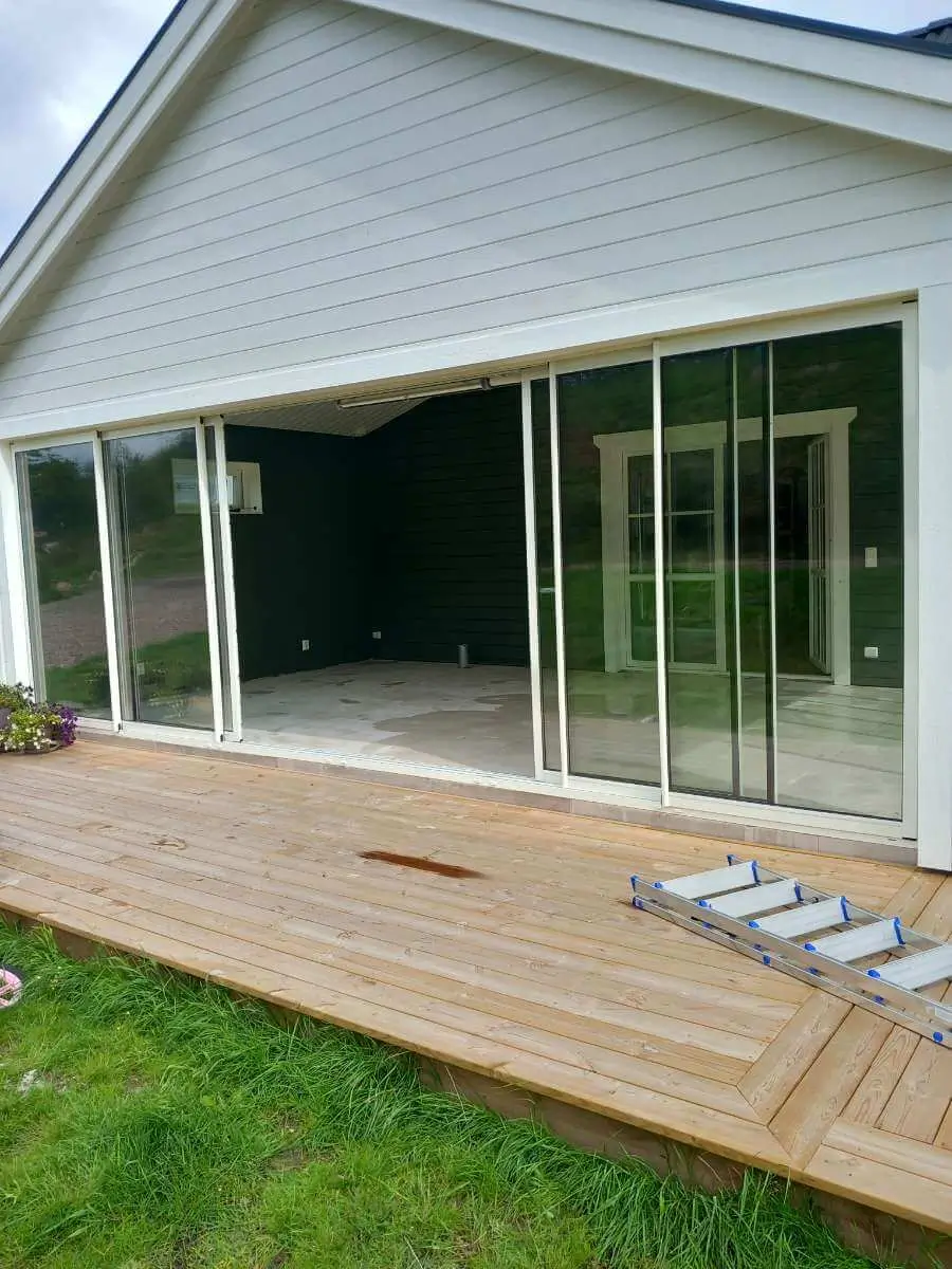 Husrenovering – interiör arbete under byggnation