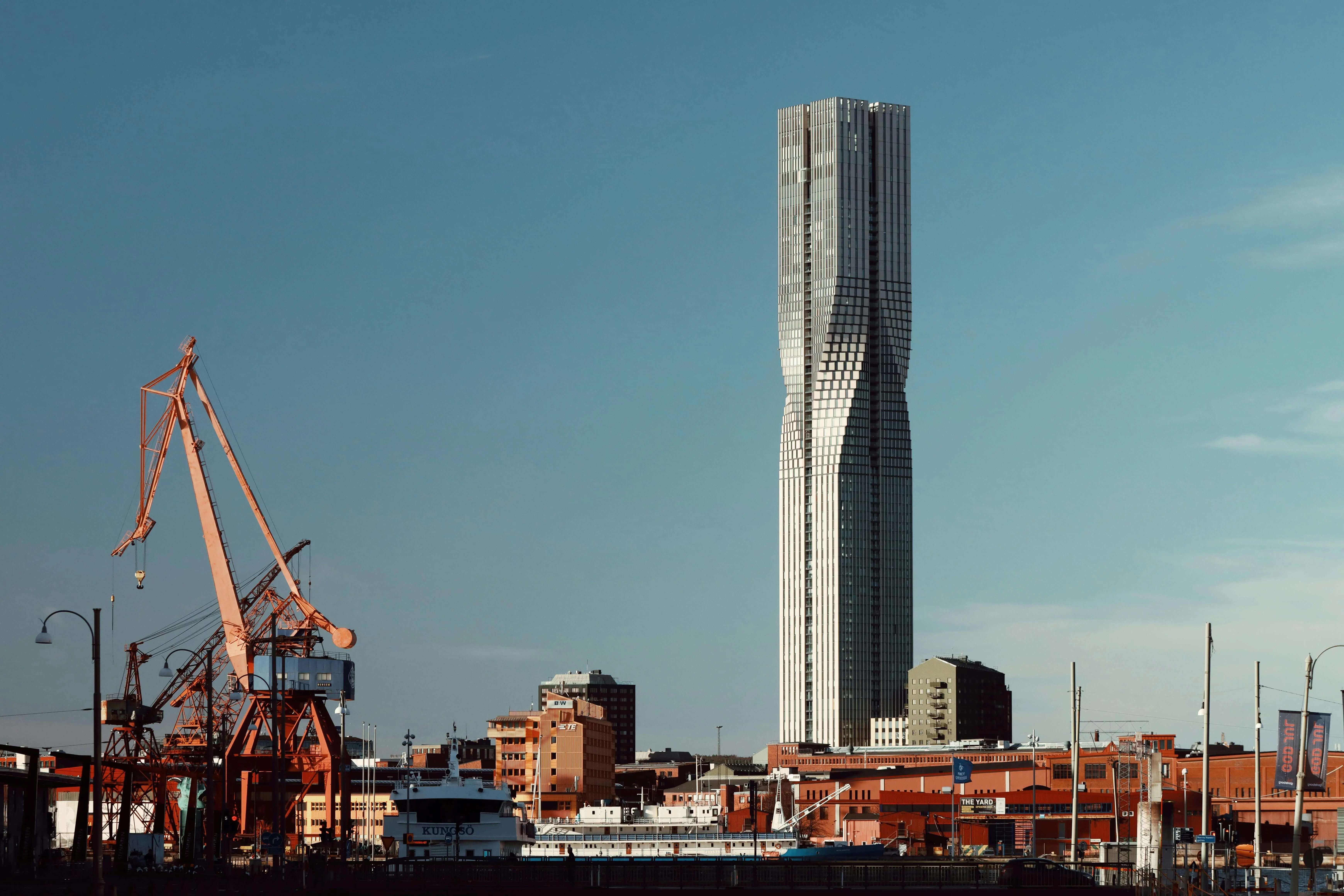 Karlatornet i Göteborg, byggprojekt med betong- och armeringsarbete